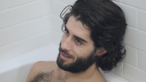 Drill My Hole: Hairy Diego Sans doggy and Cazden Hunter in bath