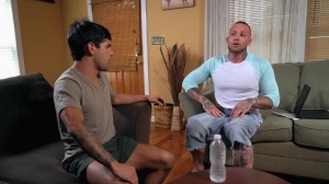 Str8ToGay: Gay Couple's Dirty Outdoor Fucking Session