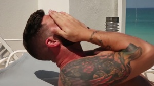 Str8ToGay: Hunk Damien Stone loves real sex