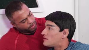 DrillMyHole: The Next Frontier: Spock's Cock Inside Uhura
