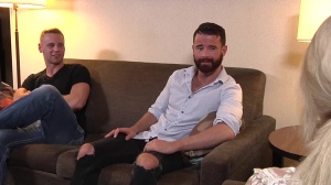 Str8toGay.com - Hard nailining together with athletic Brendan Patrick alongside Brandon Evans