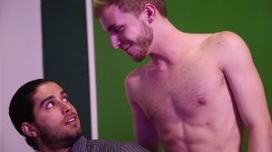 The Gay Office: Seth Stark with young twink Diego Sans ass fucking