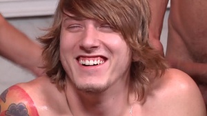 JizzOrgy: Gay Foursome Orgy starring Tom Faulk