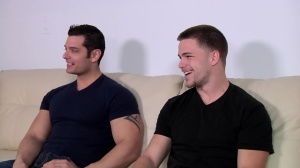JizzOrgy.com: Jimmy Johnson rough double penetration porn