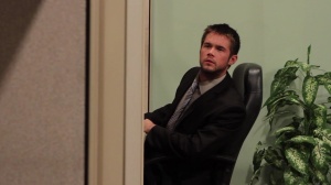 The Gay Office - Tattooed Mike De Marko wearing underwear rimming