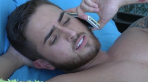 Drill My Hole: Brenden Cage riding dildo