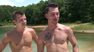 Jizz Orgy: Chip Young Gets Wet and Wild in Gay Pool Party Orgy