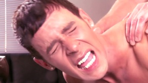 The Gay Office: Muscular Man Dominates Straight Guy