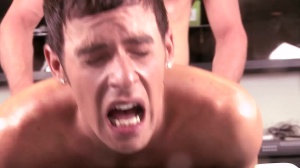 The Gay Office: Muscular Man Dominates Straight Guy