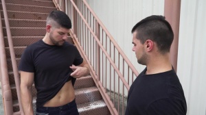 Str8ToGay: Axel Kane's Ass Pounded By Hot Cop Connor In Public Restroom