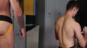 Str8 To Gay - Tattooed american blond haired Sean Duran wishes hard slamming