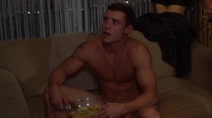JizzOrgy.com: Hard ramming between athletic american jock Johnny Rapid