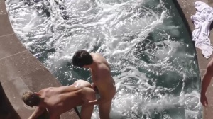 DrillMyHole: A Poolside Gay Orgy