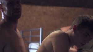 DrillMyHole: Bellamy's Bunkmates Learn to Shut Up Through Anal Punishment