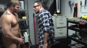 Big Dicks at School: Blond Twink Fucked Hard By Muscular Janitor