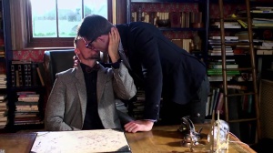 Men Of UK: Noisy Sex at the Office - Theo Dominates Jay