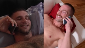 DrillMyHole.com - Big dick Jimmy Fanz plus impression Adam Herst throat fucking