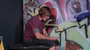 BigDicksAtSchool: Muscled Austin Merrick blowjob