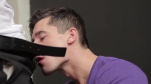 The Gay Office - Tattooed Jay Roberts has a passion for hard slamming