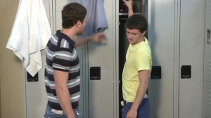 Big Dicks at School: Muscular Teacher Takes on Bully with a Blowjob