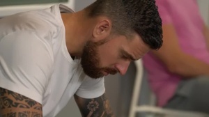 Bromo: Handjob together with tattooed Pierce Paris plus Teo Carter