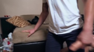 DickDorm - Piercing Ryan Kroger touches big dick