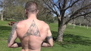 Str8Chaser: Cody Smith  escorted by inked Paul Wagner