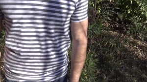 Str8Chaser.com: Muscled handjob outdoors