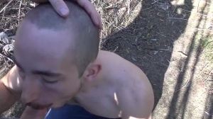 Str8Chaser.com: Muscled handjob outdoors