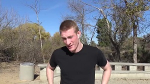 Str8chaser.com - Hairless blond haired impressed by big dick guy