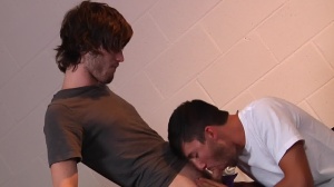 DickDorm.com - Cum on face in the bed