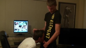 BoysFirstTime - Nartan and Jimmy Bone blowjobs in the bed