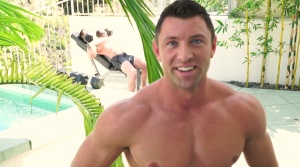 SeanCody.com: Bareback plowing hard together with tattooed Brock muscled Shaw