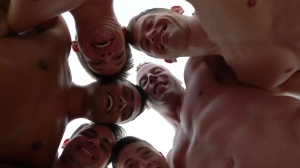 SeanCody: Six Gay Men Explore Bareback Anal Sex In Orgy Scene