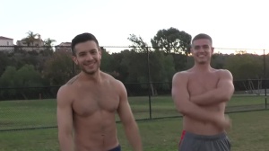 SeanCody: Football Warm-Up Leads to Anal Blowjobs and Fucking