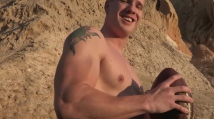 SeanCody - Athletic firefighter Cort solo jerk off session