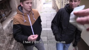 CzechHunter.com: Fingering plus muscled Czech dude gay