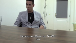 DirtyScout: Super sexy gay first time doggystyle during interview