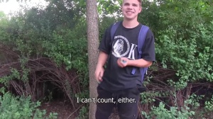 CzechHunter: Very shy pretty gay reality flashing in public