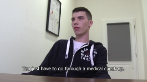 Dirty Scout: Pretty Czech guy reality blowjob cum