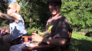 CzechHunter: Wild pretty twink bareback blowjob cum outdoors