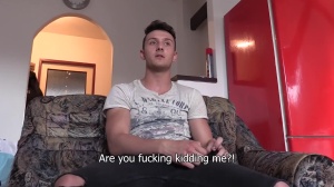 Debt Dandy - Nervous european friend lusts hard nailining