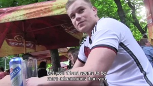 CzechHunter: Bareback german threesome public sex