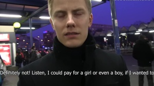DirtyScout.com: Young Czech dude blond hair rushes pounding