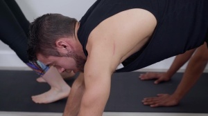 Str8ToGay: Yoga Bottom Takes A Pounding From Tattooed Top