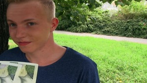 CzechHunter: Cute Blond Twink Gets Fucked by Stranger at Pond