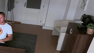 Dirty Scout: Muscled fucked by big dick guy in office