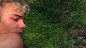 CzechHunter - Amateur Gay Dude Sucking Cock for Spare Cash