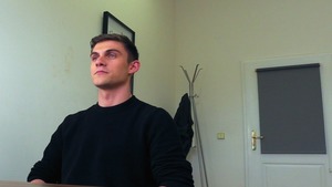DirtyScout.com: Hawt barber feels in need of masturbation