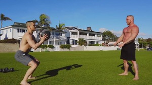 SeanCody.com: American Ayden together with Brock bareback goes wild on cock